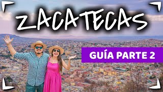 Que hacer en Zacatecas en 2 días 🔴 Recorrido por la Ciudad 🔵 COMIDA TIPICA y MUSEOS ✅  Sin Postal