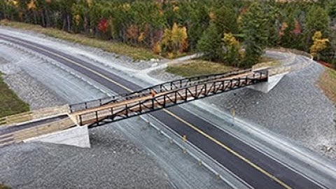 Aerotech Connector Pedestrian/Trail Bridge, Wellington, NS