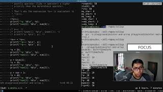 Live study: learn C programming language by building our own lisp (Part 87)