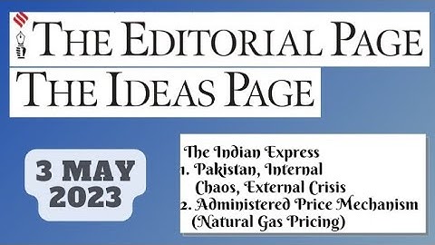 3rd May 2023 | Gargi Classes The Editorials & Idea Analysis | By R.K. Lata