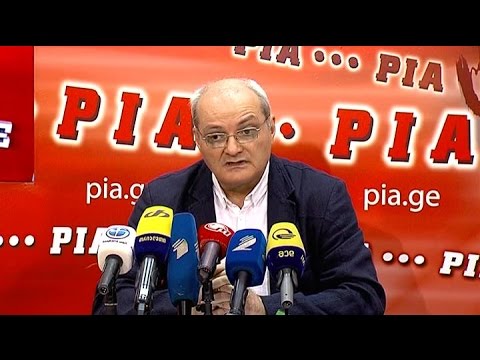 „მწვანეთა პარტიის\" ლიდერის გიორგი გაჩეჩილაძის ბრიფინგი