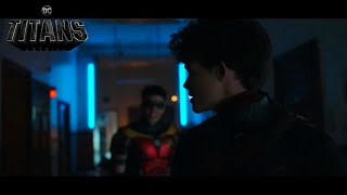 New Robin Vs Shimmer's Gang Fight Scene | Titans 4x11 Tim Drake Says Goodbye To Jason Todd Scene