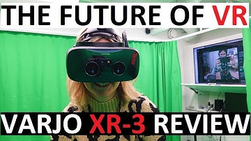 The BEST VR Headset in the WORLD! VARJO XR-3 REVIEW