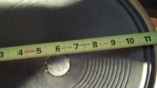 Speaker update on the 1960 Magnavox Console Stereo