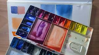 [WATERCOLOR TUTORIAL] # 001 สอนสีน้ำ เทคนิคคร่าวๆ แห้งแห้งคือไม่มีน้ำ เปียกเปียกคือเกี๋ยวเตี๋ยว