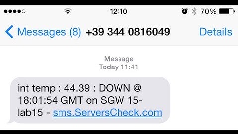 ServersCheck How-To Series: SMS Alerting
