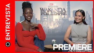Lupita Nyong&#39;o y Mabel Cadena hablan de la unión de culturas en Black Panther: Wakanda por siempre