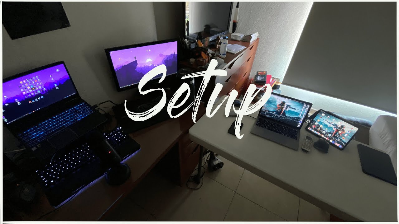 Mostrando mi SETUP | Así juego y editos mis videos - YouTube
