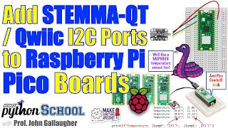 Raspberry Pi Pico &amp; STEMMA-QT/Qwiic + MCP9808 Temp Sensor, Print Formatting, &amp; Cowbell (2026)