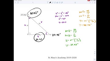 MPC20S: Topic 2.5 - Solving Triangles & Problem Solving