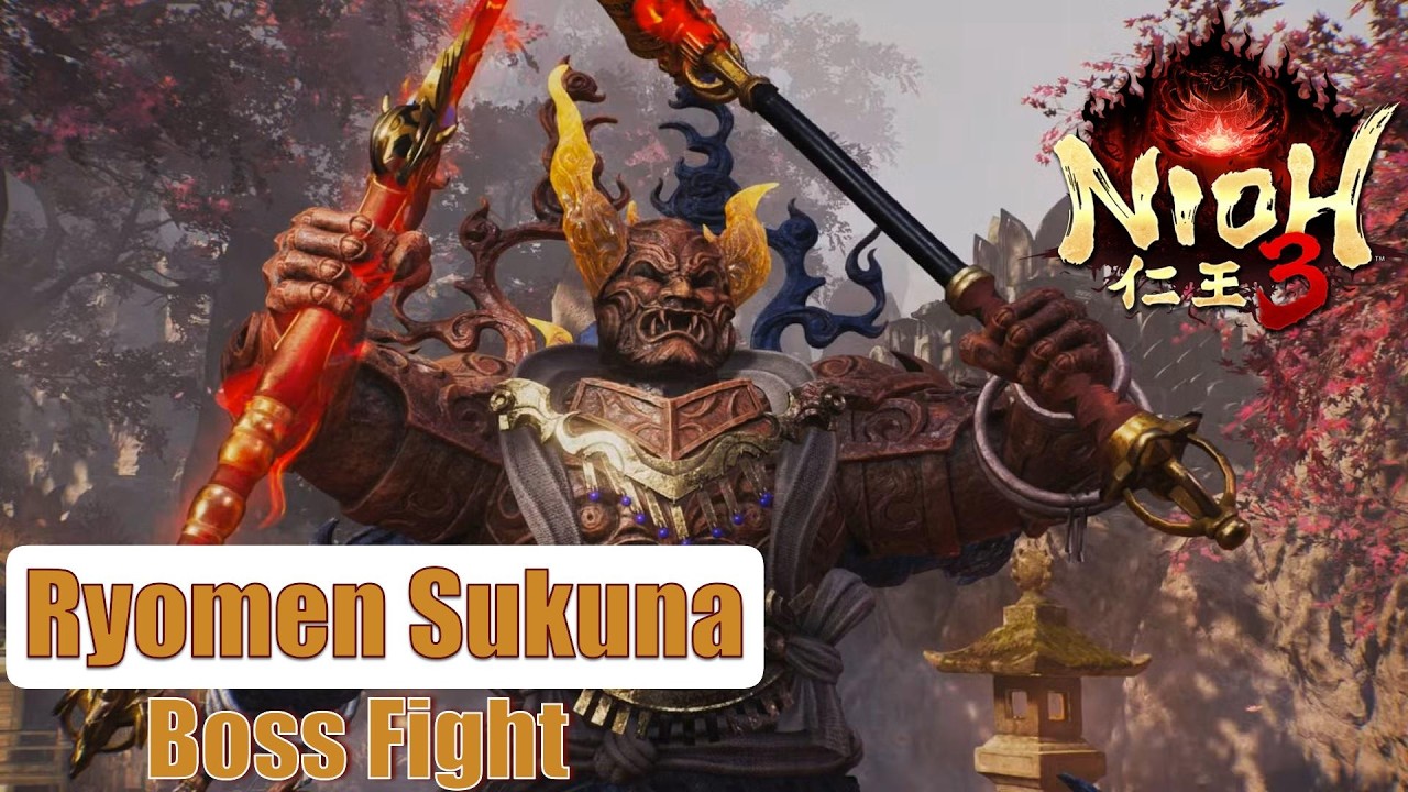 RYOMEN SUKUNA Is INSANE in Nioh 3!