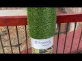 3 Minute DIY Artificial Grass/Turf install with Tips. Great for Pets.