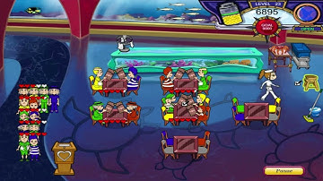 Diner Dash 3: Flo on the Go - Level #23 - Submarine III