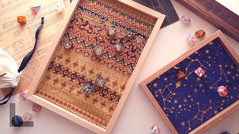 DIY Dice Tray for D&D