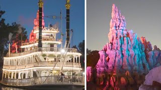4K Disneyland Rides At Night - Nighttime Povs - 4K 60Fps