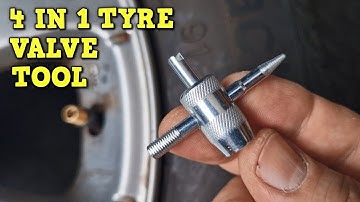 4 In 1 Tyre Valve Core Tool