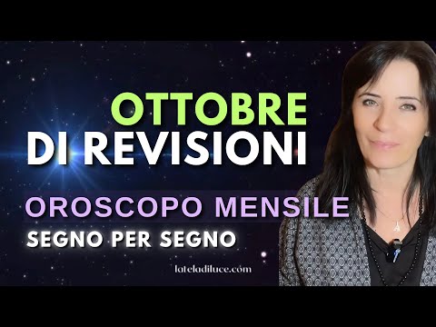 Video OROSCOPO di OTTOBRE - transiti ed energie