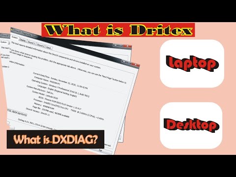 dxdiag download for windows 10