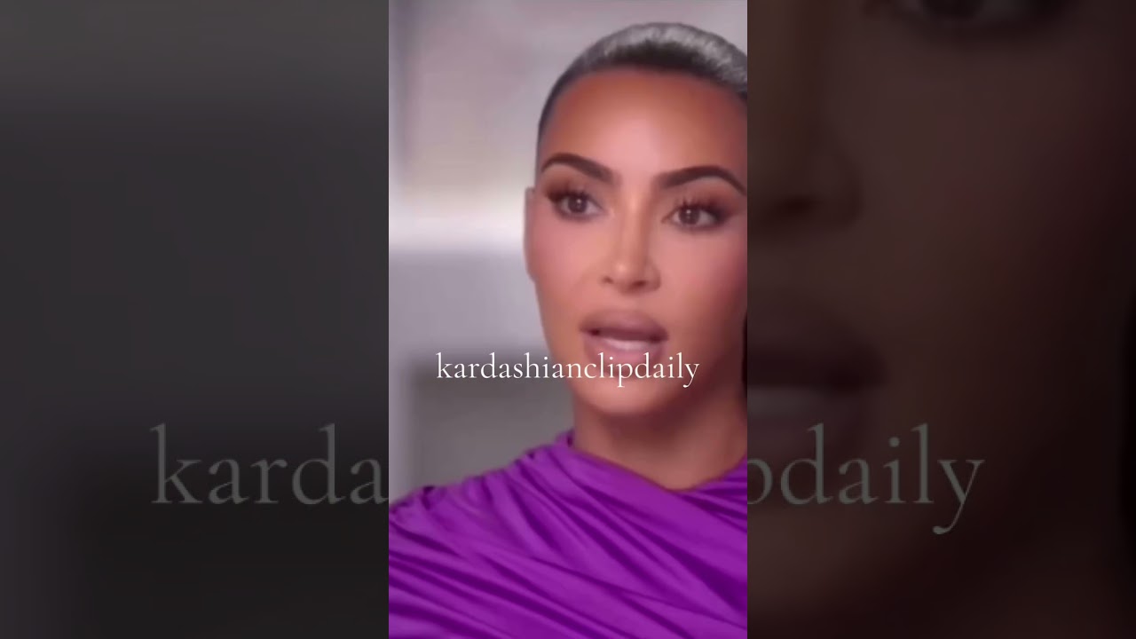 Kim is talking about the tape 💙 