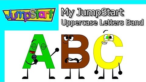 My JumpStart Uppercase Letters Band