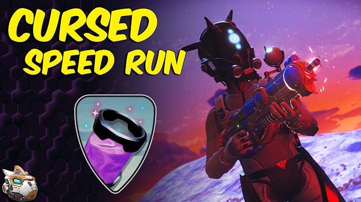 Cursed Speed Run! No Man's Sky Cursed Expedition