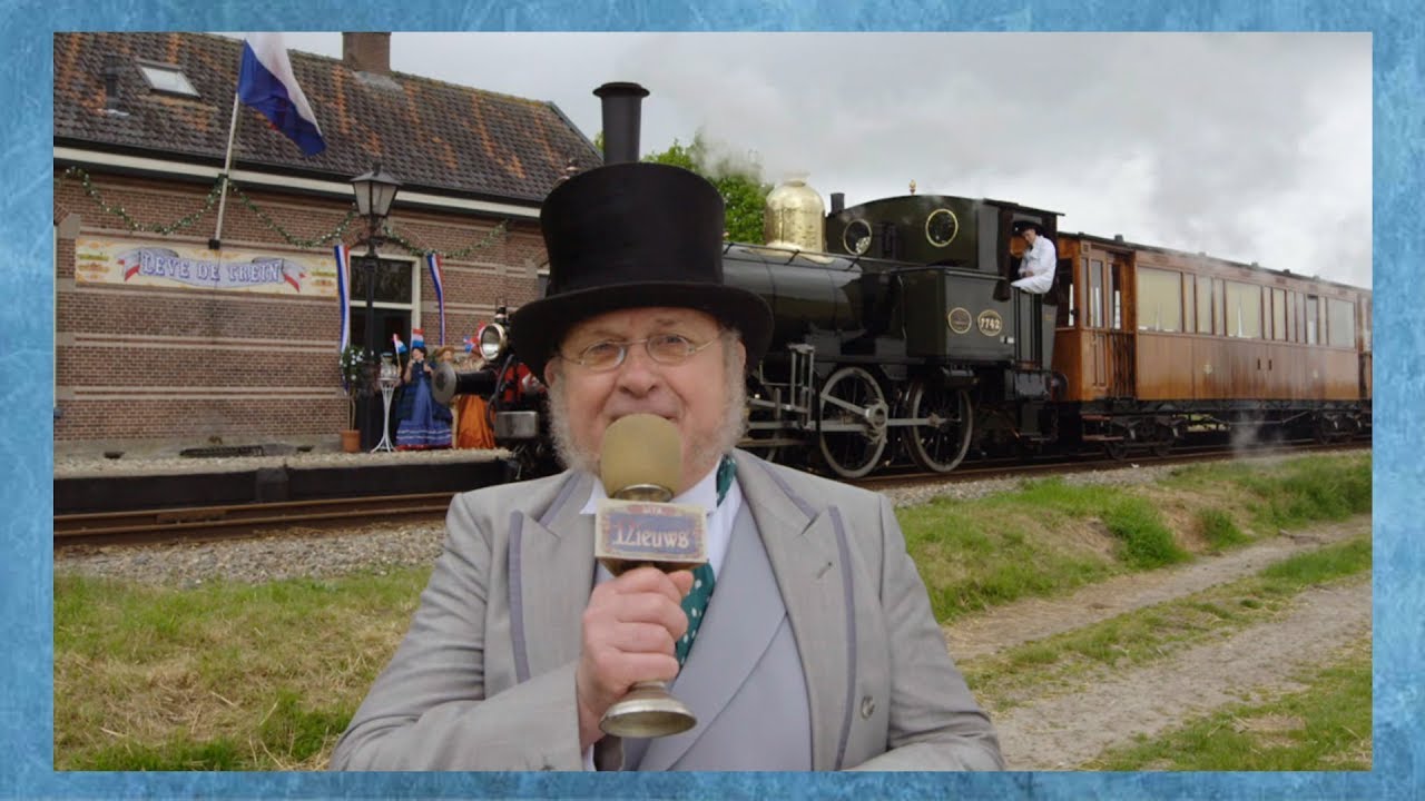 De eerste trein in Nederland | Welkom in de IJzeren Eeuw