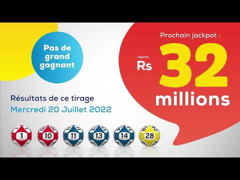 833e Tirage du Loto : Mercredi 20 juillet 2022