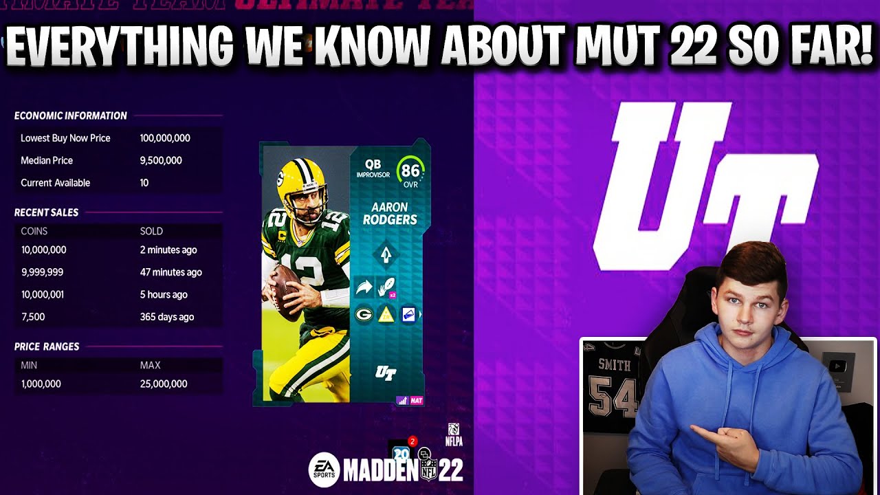 EVERYTHING WE KNOW ABOUT MADDEN 22 ULTIMATE TEAM SO FAR! STRATEGY CARDS, MARKET CHANGES, AND