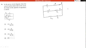 JEE Main 2017 Video Solution - Physics Ques No. 70 [Code C]