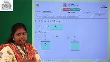 7TH DEC PAN INDIA CLASS I MATHS AMAZING ASSIGNMENT KEY