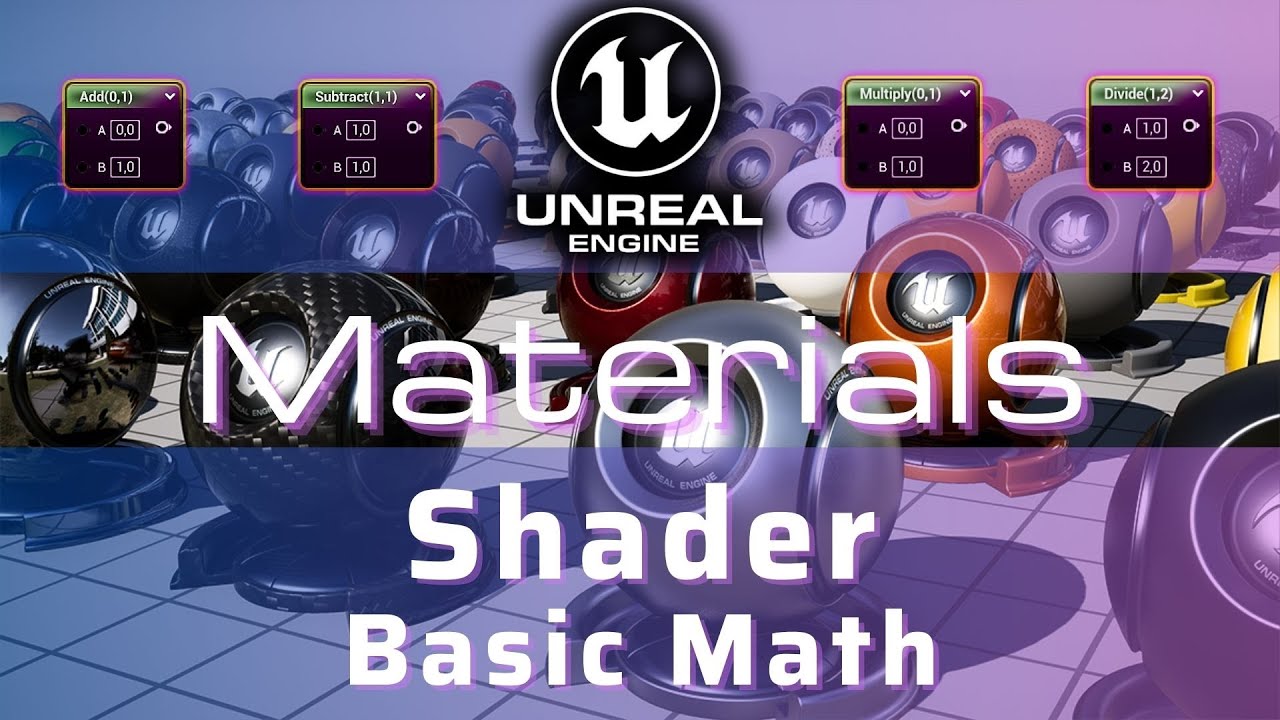 Matemática Básica para Shaders - #04 Unreal Engine 5 Materials - YouTube