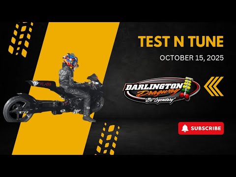 Wednesday Night Test And Tune At Darlington Dragway On October 15 2025