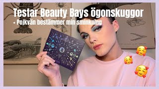 Testar Beauty Bays Ögonskuggor Caspian Lagerin