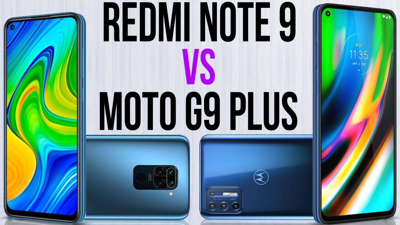 Motorola Moto G9 Plus vs Redmi note 9 Pro: comparativa
