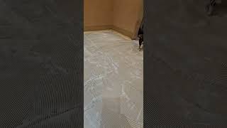 Adhesive time is the best time after preparation of the subfloor
