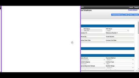 Create AMC contract in EVA ERP