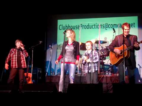 Martin Family Circus singing Elvira and I Want You...