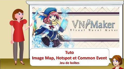Visual Novel Maker - Tuto : Image Map + Hotspot + Common Event : Jeu des boites