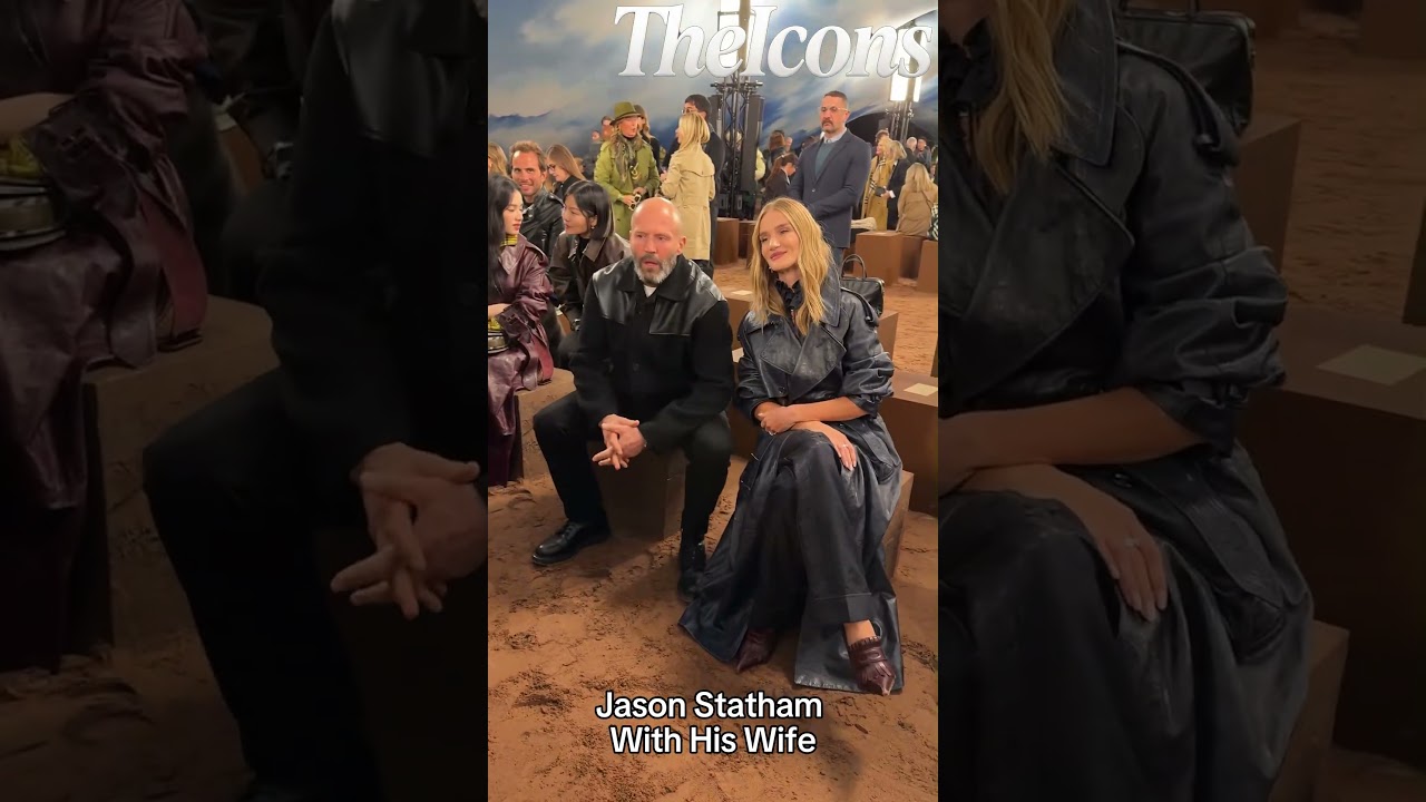 Jason Statham With His Wife At An Event I. Hollywood💡