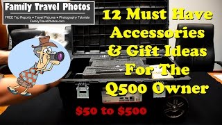 12 Must Have Accessories & Gift Ideas for the Yuneec Q500 Owner - $50 to $500