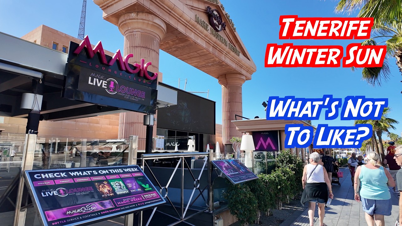 Tenerife - Come And Take A Walk On One Of The Vibrant Areas Of Playa Las Americas