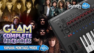 GLAM - COMPLETE ROCK COVERS (21 new sounds) | YAMAHA MONTAGE M MODX PLUS | LIBRARY