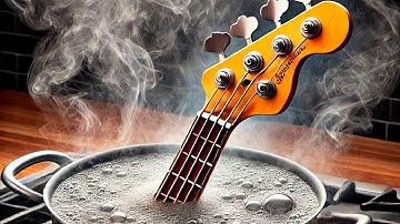 Boiling Bass Strings   Really? Does it work!