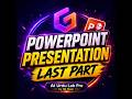 PowerPoint Presentation | Last part | Full Guide in Urdu #shortsfeed #fyp #ppt #viral #trending