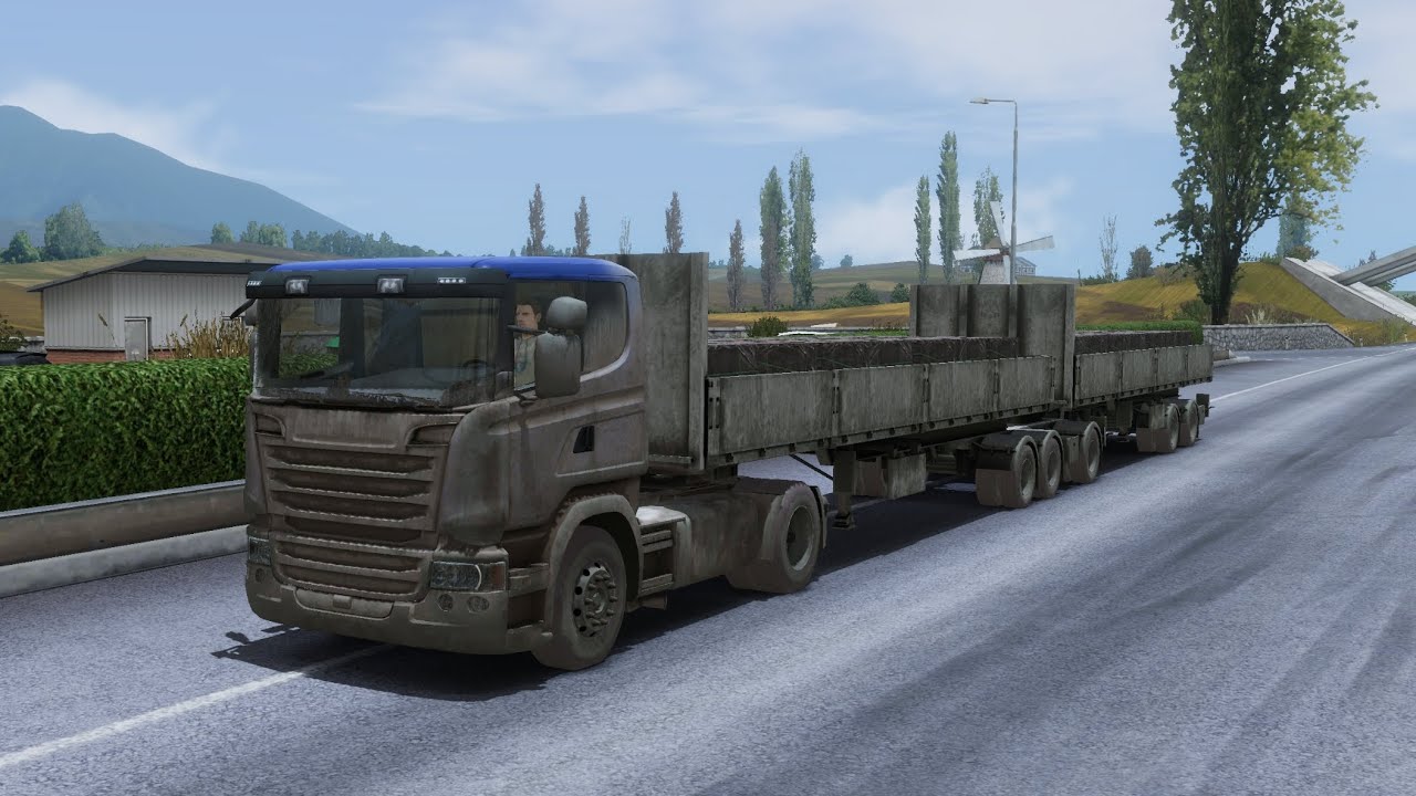 Truckers of Europe 3 | Heavy 22T Paving Stone Job Stuttgart → Frankfurt Gameplay। Part 3