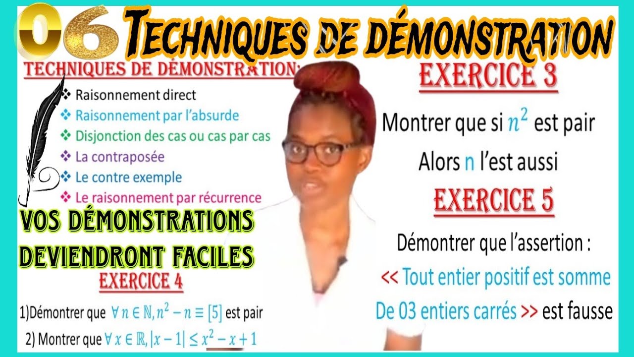 TECHNIQUES DE DEMONSTRATION  💎