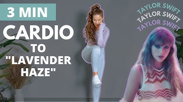 Taylor Swift workout - Lavender Haze STANDING CARDIO Workout | Midnights Taylor Swift Workout