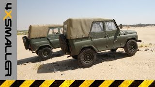 Soviet Uaz-469 Vehicle Scale Model In 135 Scale Trumpeter Vs Military Wheels