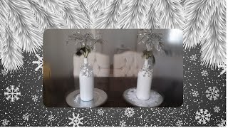 DIY COMO HACER COPOS DE NIEVE Y DECORACIÓN