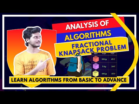 Fractional Knapsack problem
